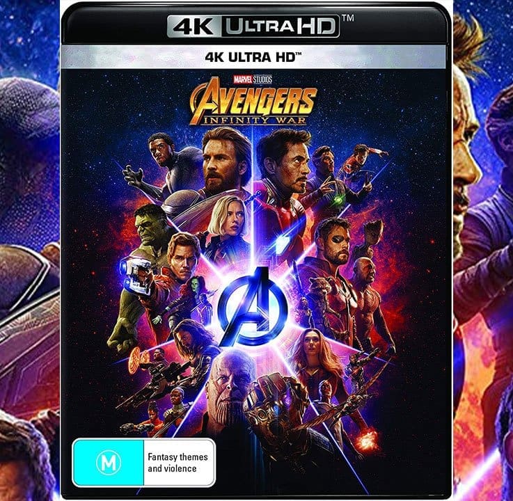 Avengers: Infinity War (4K Ultra HD) steelbook artwork