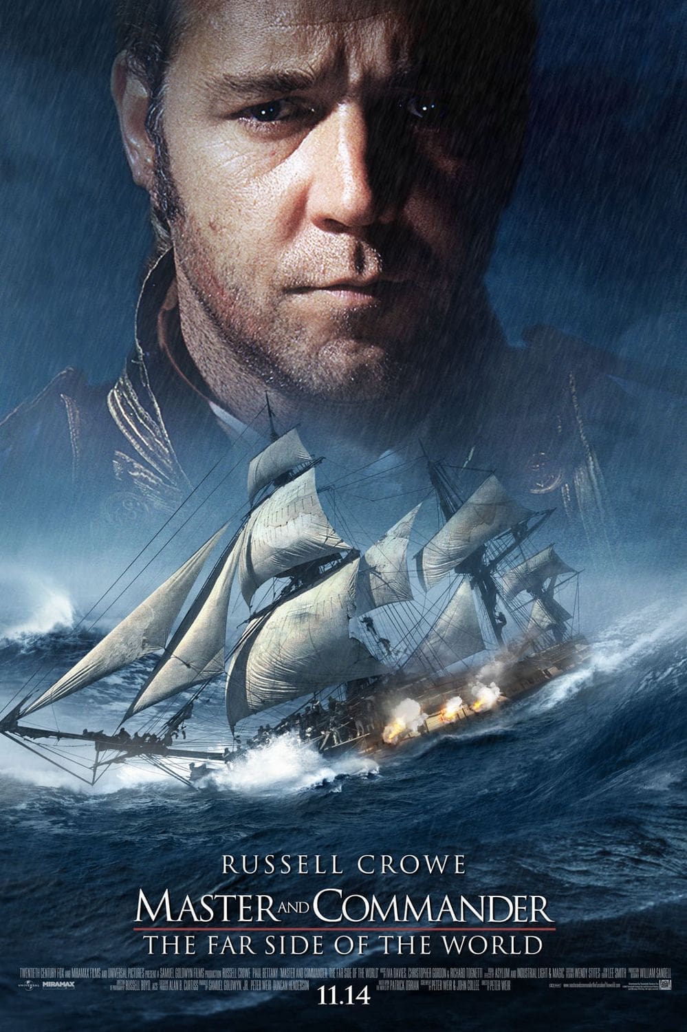 Master and Commander: The Far Side of the World poster