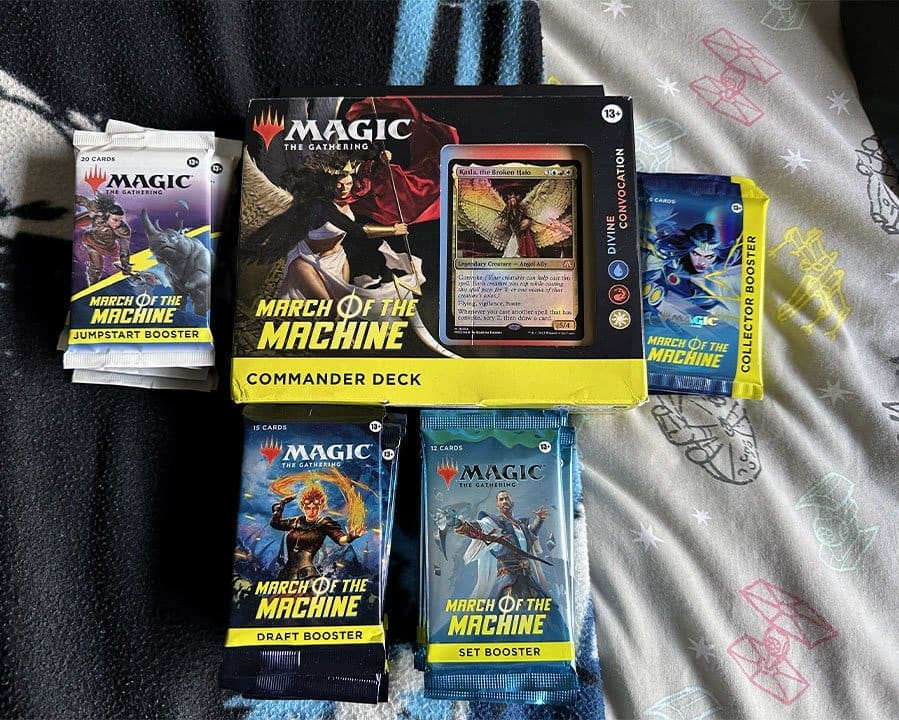 March of the Machine products provided by Wizards of the Coast