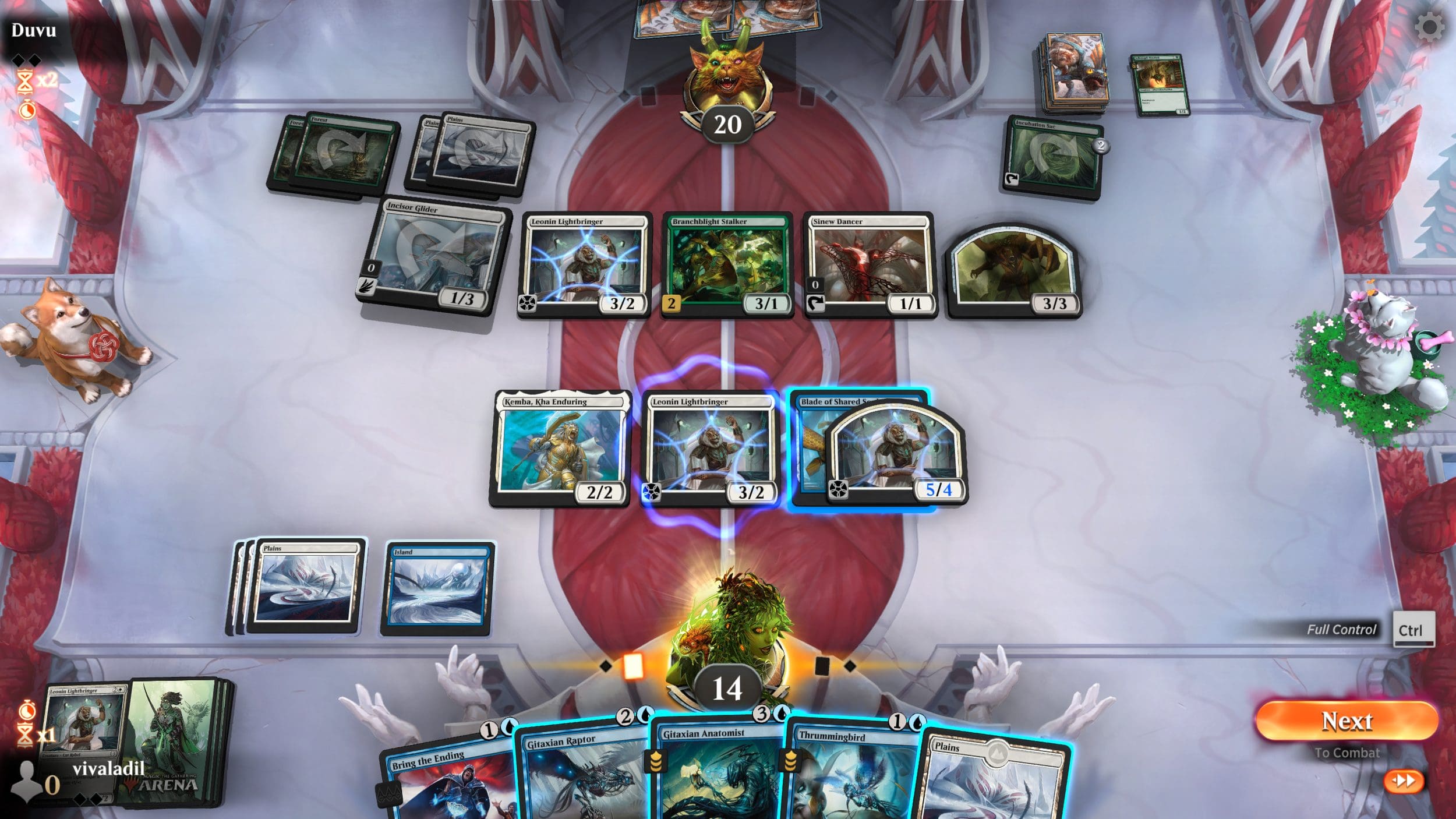 A Phyrexia: All Will Be One deck spread