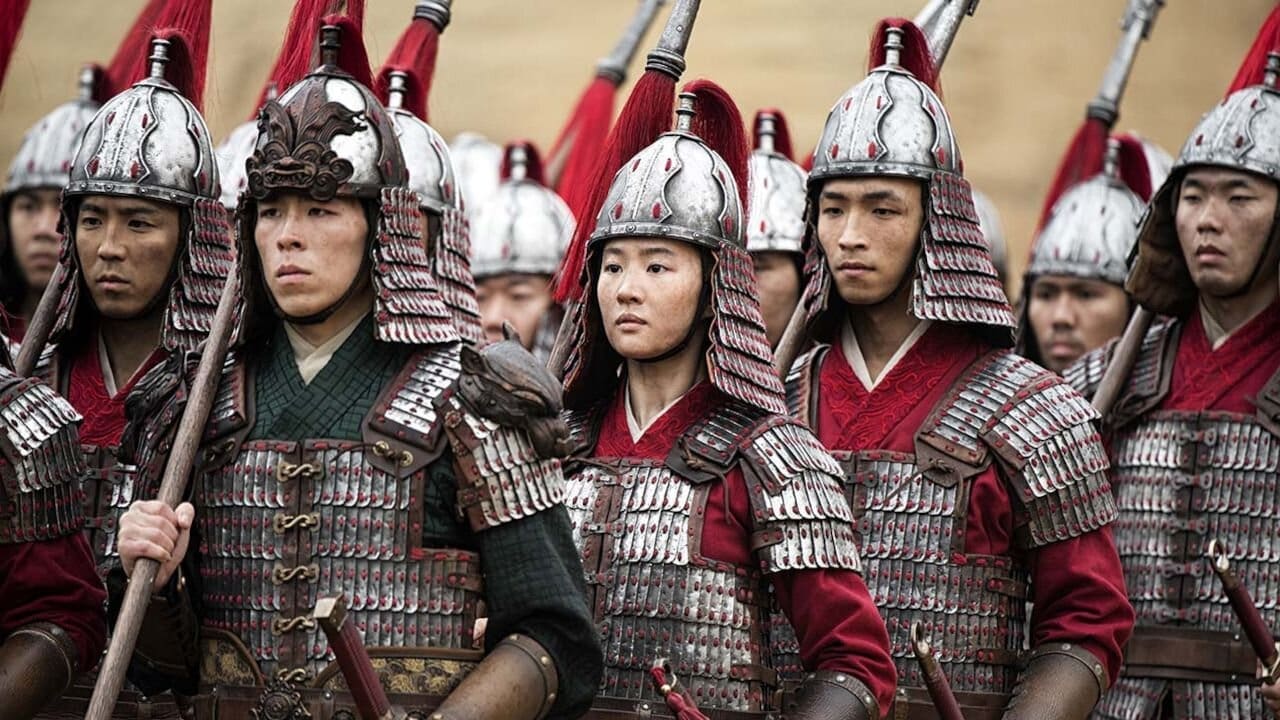 Mulan training with the imperial army