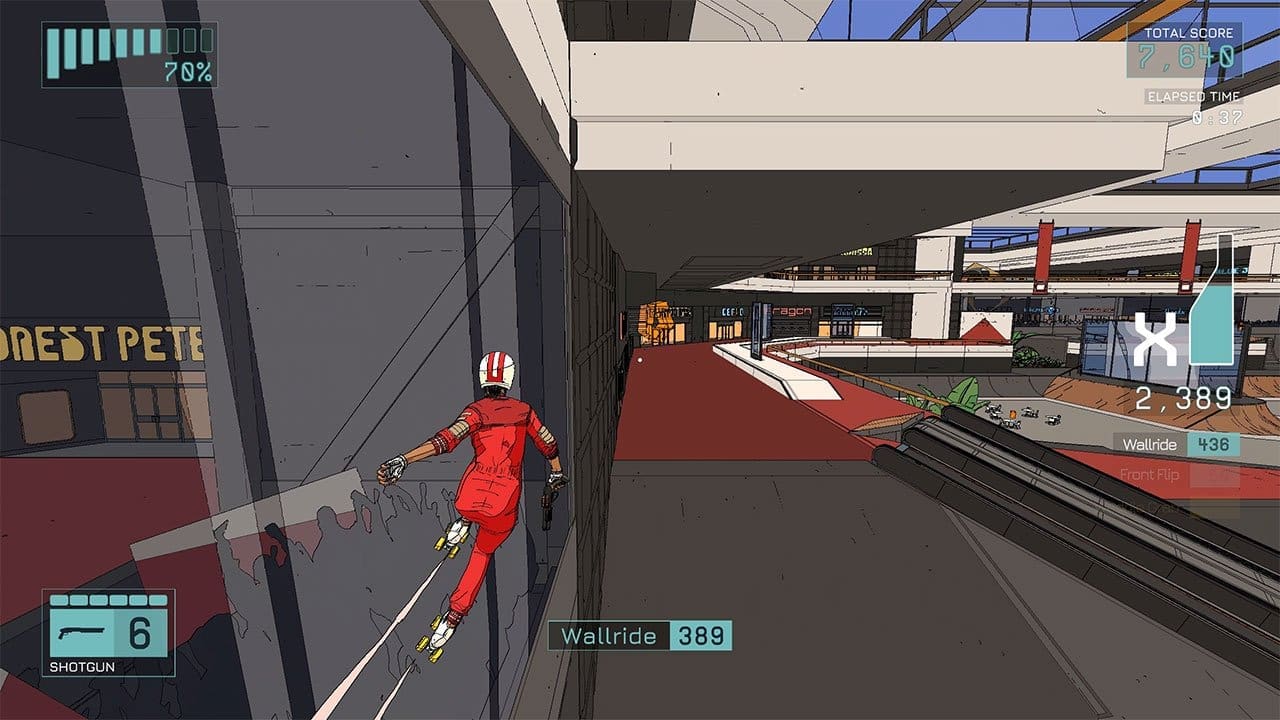 Rollerdrome gameplay image