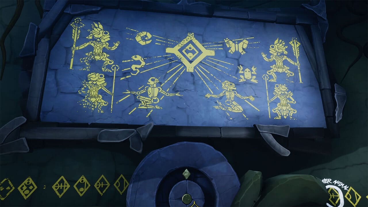 Starting mural for dial order