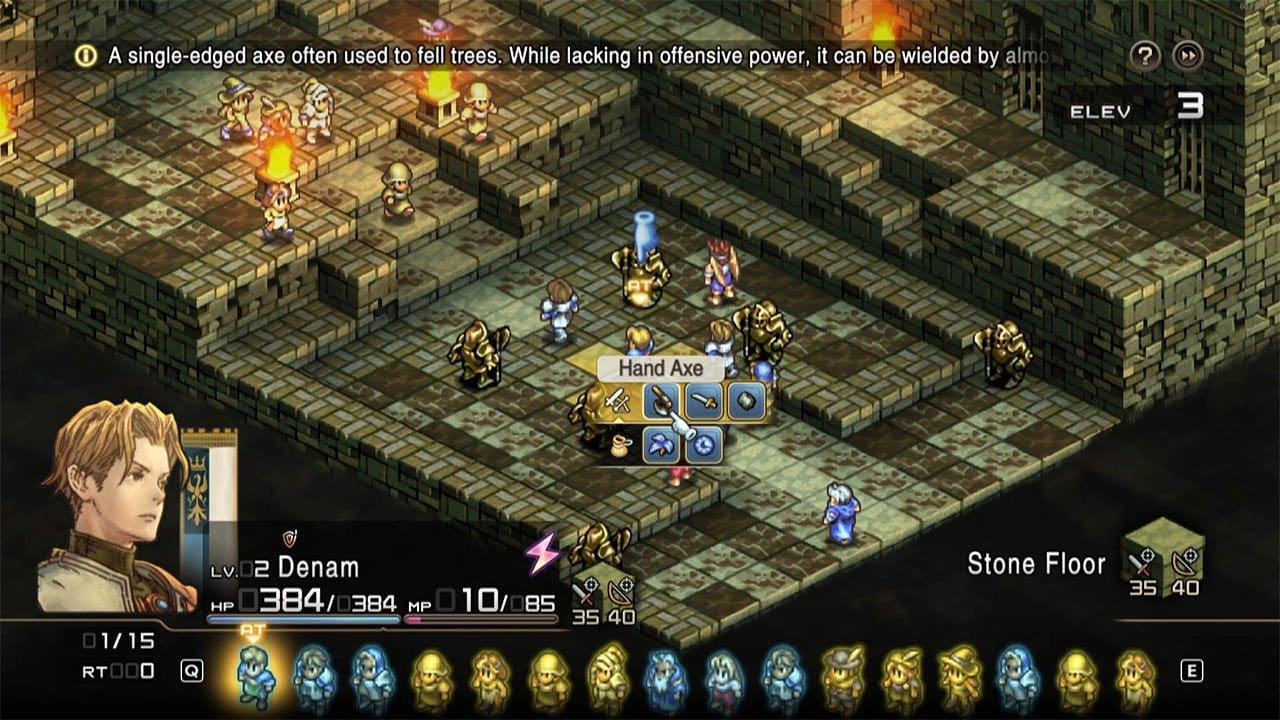 Tactics Ogre Reborn screen 11