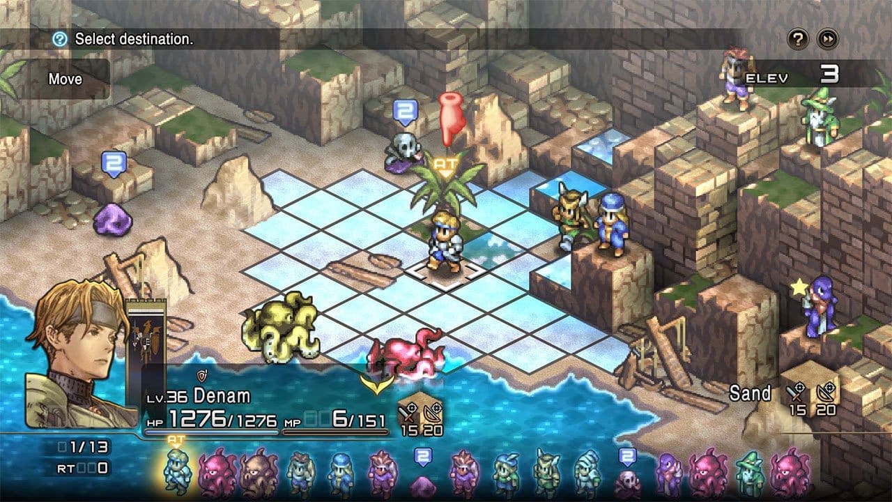Tactics Ogre Reborn gameplay screen 2