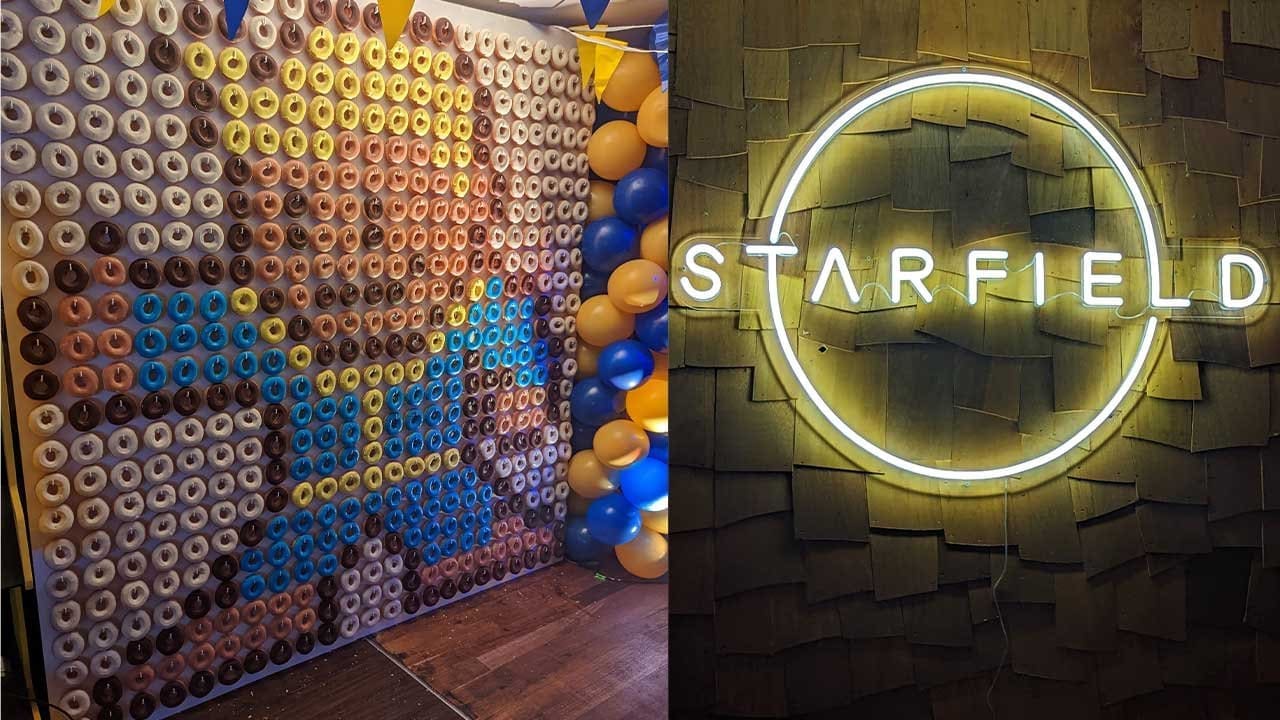 Fallout-inspired diner setup at Worlds of Bethesda