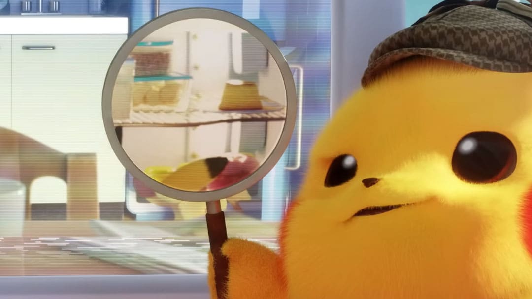 Detective Pikachu animated short has him solving the case of the missing flan