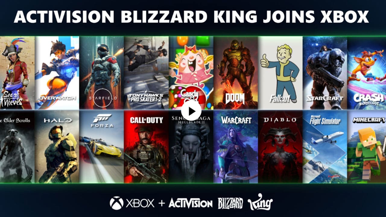 Xbox has OFFICIALLY and FINALLY acquired Activision Blizzard King