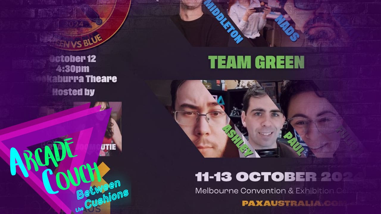 Will Ash Be Good On His PAX AUS 2024 Debate Panel? [Arcade Couch: Between the Cushions Podcast]