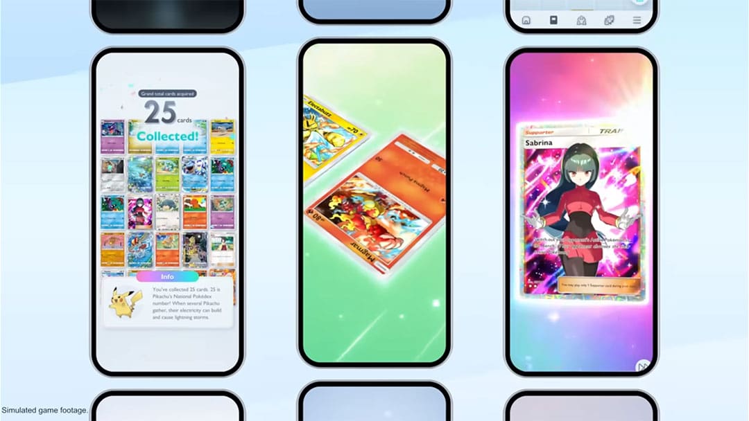 Pokémon TCG Pocket shows off gameplay in a new trailer