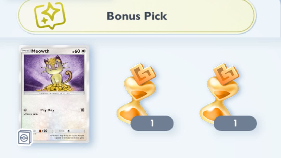 Meowth and Chancey are featured in Pokémon TCGP’s first event