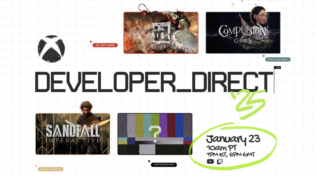 A new Xbox Developer_Direct will air on January 24