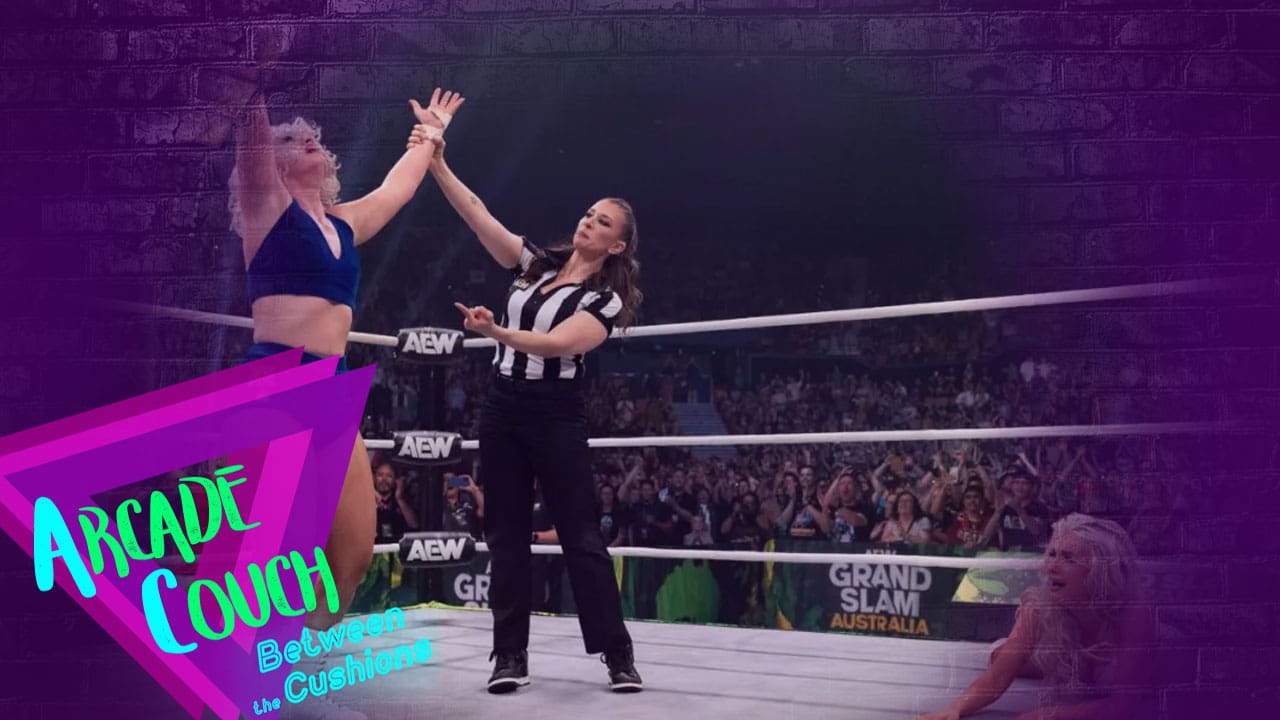 AEW: Grand Slam Australia Through Aussie Eyes – Our Trip Recap [Arcade Couch: Between the Cushions Podcast]