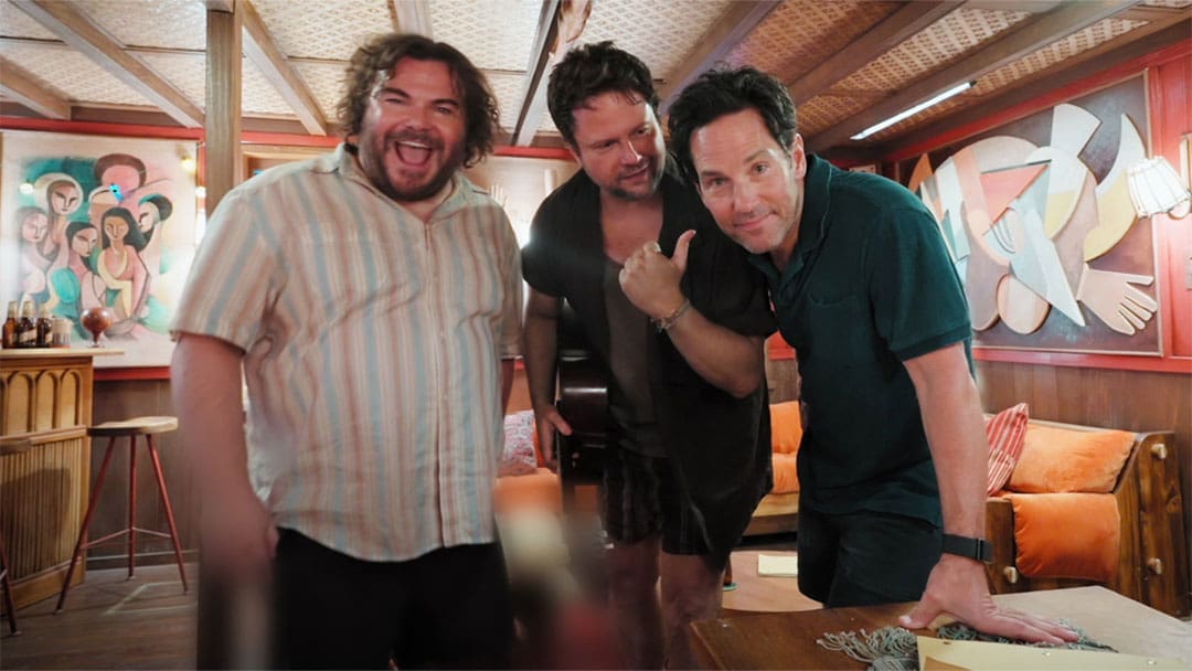 Sing along to the cast names of the Anaconda reboot with Jack Black