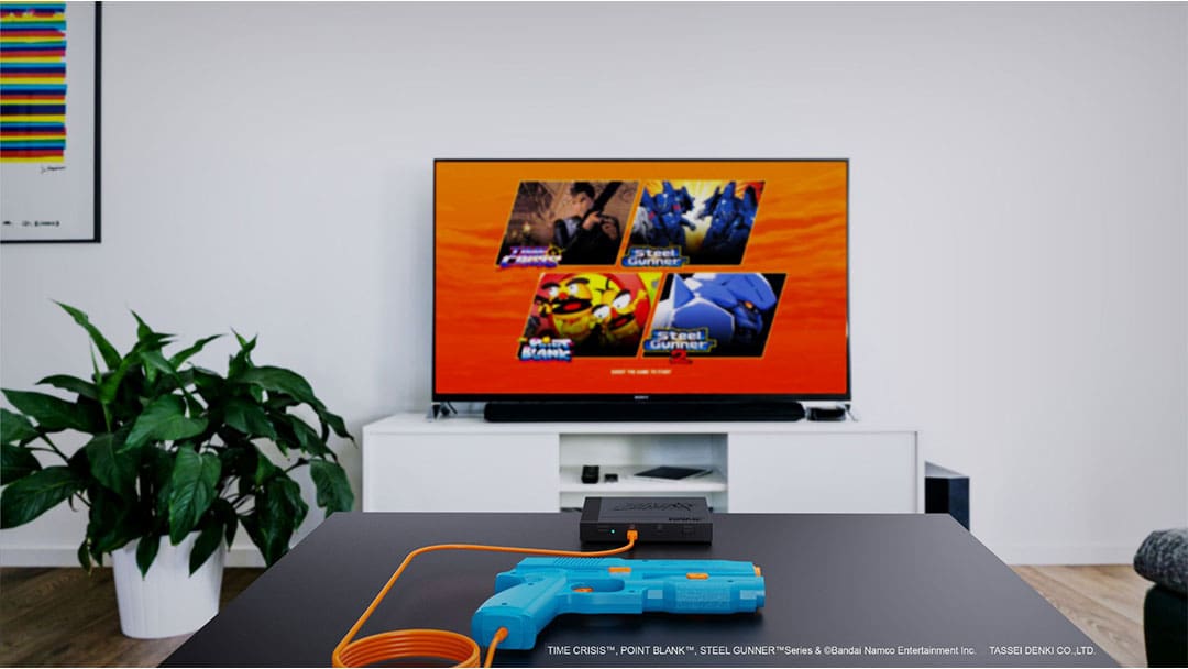 G‘AIM’E Revives Time Crisis With Plug-and-Play Lightgun Setup