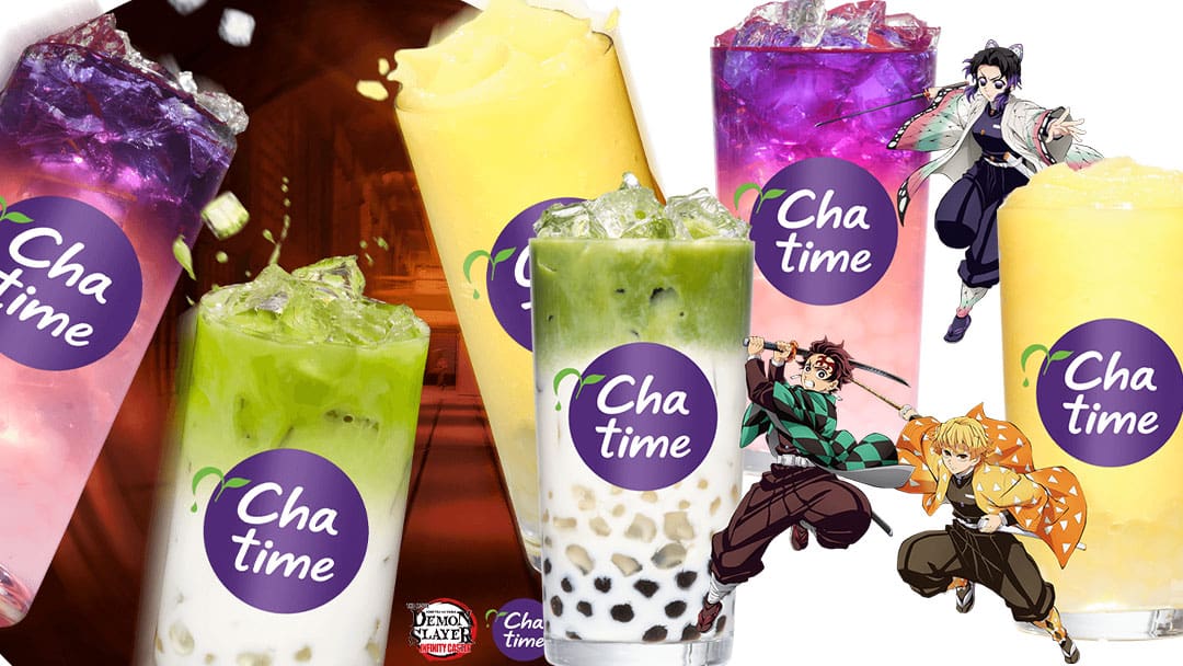 Chatime Launches Demon Slayer: Kimetsu no Yaiba Infinity Castle Drinks