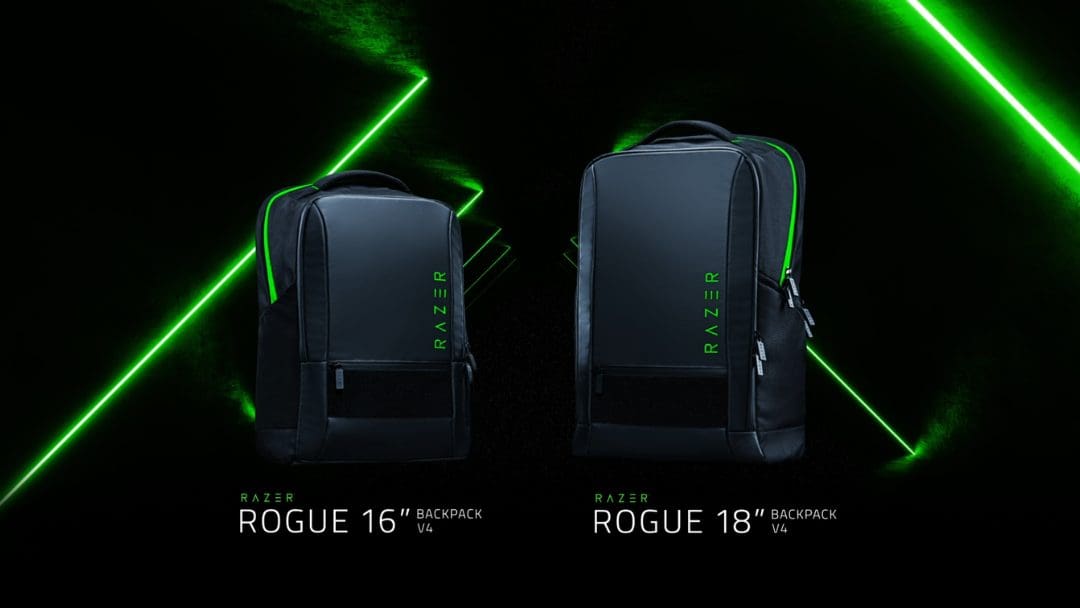 Razer Launches New Rogue Backpack V4 For Gamers And Creators