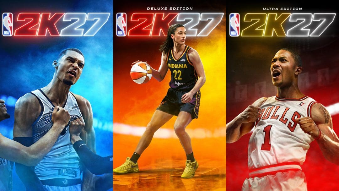 NBA 2K27 Reveals Victor Wembanyama, Caitlin Clark And Derrick Rose Covers