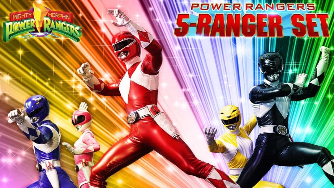 Prime 1 Studio Reveals Mighty Morphin Power Rangers Roll Call Statue