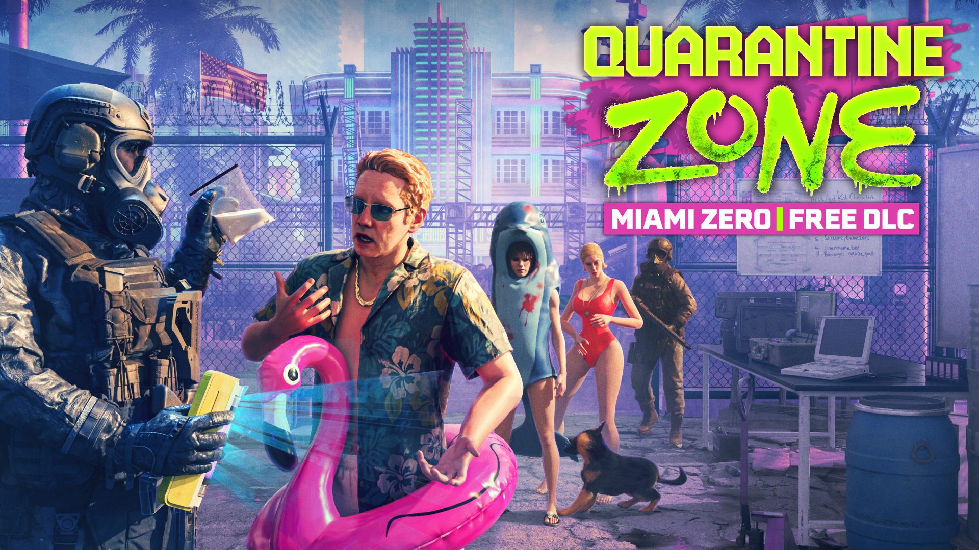 Quarantine Zone: Miami Zero Expansion Launches Free In October